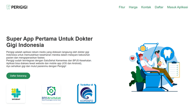 Perigigi - CRM For Dentists of Indonesia